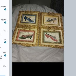 4 Pictures of different Shoes